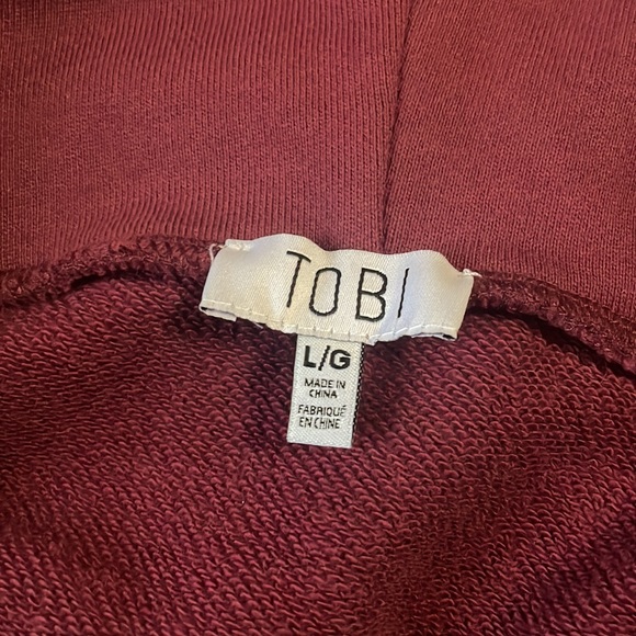 Large Tobi cropped sweater - Picture 2 of 2